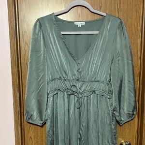 Baltic Born Olive Long Sleeve Dress